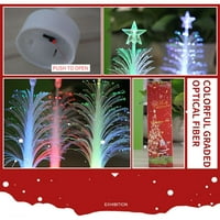 Flash božićno drvce LED elektronski optički vlaknasto stablo Šareno božićno stablo Božićni poklon Posebno