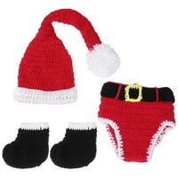 Božićni stil bebe novorođenčad novorođenčadi Crochett Beanie Hat odjeća za djecu za dijete
