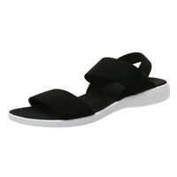 Colisha Womens ravna sandala na ljetnoj cipela na plaži Sandale Sportski prozračni stanovi Comfort casual