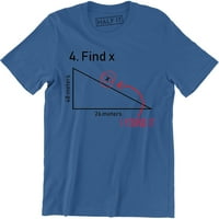 Pronađite kućnu matematičku algebru Geometrija smiješna studentska majica