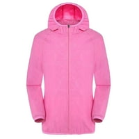 WAVSUF jakne za žene plus veličine Nema klirence kapuljača Ležerne ružičaste jakne veličine s