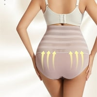 Oblijevanje za žene Tummy Control Dame Udobno oblikovanje visokog struka u hlačama PostPartum u struku