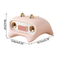 Kreativni ventilator Dukvoj glavi rashladni hlađenje ventilatop Desktop Mute USB punjivi sprej za ventilator