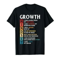 Definicija minjska majica za razmišljanje o rastu - majica motivacijskog citata