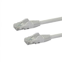 Starch N6Patch2Wh Startech.com Cat Patch Cable - FT - Bijeli Ethernet kabel - Snagless RJ kabel - Ethernet kabel - Cat Cable - 2FT