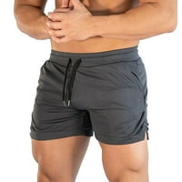 Homenesgenicy muške i velike muške Jogger kratke hlače za muškarce za brzo sušenje trčaju tri četvrtine hlača Fitness plaže Sportske hlače