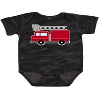 Inktastični crveni vatrogasni kamioni poklon dječji dječak ili dječji dječji bod