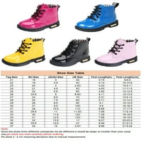 Zodanni Unise Kids Boot Boot Patent Kožne borbene čizme bočni patentni zatvarač kratki čizme Dječje