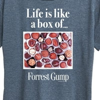 Forrest Gump - Život je poput Bobolata - Ženska grafička majica kratkih rukava