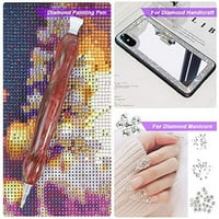 Dijamantna slika za farbanje, ergonomska olovka za bušenje sa dijamantnim alatima i priborom, Comfort