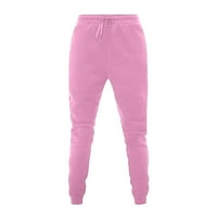 Hlače za žene Ženske sportske flišene stražari hlače u boji gamaše casual pantalone ružičaste xxxl