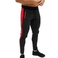 Muške pamučne ležerne hlače pantalone pantalone ulične putnice Fitness sa patentnim zatvaračem Slim Sportske casual pantalone džepovi jogging hlače