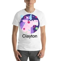 Nedefinirani pokloni 3xl Clayton Party Unicorn kratki rukav pamuk majica