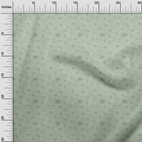 Onuone pamučne kambrične masline zelene tkanine cvjetni obrtni projekti Dekor tkanina tiskano od dvorišta široko