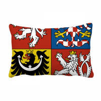Češki nacionalni amblem bacaju jastuk lumbalni umetciv navlaka za jastuk za kućni ukras