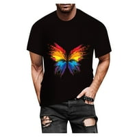 Awdenio Ljetne majice za muškarce Čišćenje muškaraca Žene Proljeće Ljeto Ležerne tanke 3D tiskane majice