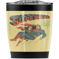 Superman pokrivač od nehrđajućeg čelika Tumbler OZ kafe putni šalica, vakuum izolirani i dvostruki