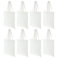 Sublimacijske platnene torbe prijenosne vrećice za kupovinu Veliki kapaciteti prazne torbe