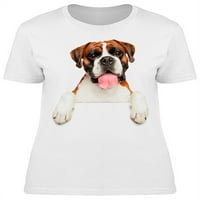 Njemački bokser pas. Majica banera Žene -Image by Shutterstock, Ženska X-velika