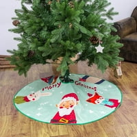 Mini božićna suknja - božićne suknje Snowflakes Xmas Tree suknje, velika božićna stabla mat za ukrase za zabavu Božićno drvce