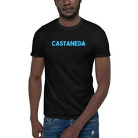 Plava Castaneda pamučna majica kratkih rukava po nedefiniranim poklonima