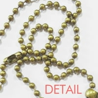 Nova godina zečeva životinja Kina Zodijac ogrlica vintage lančana perla privjesak nakita
