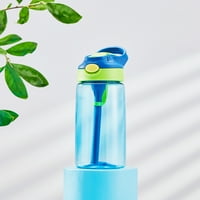 Eyicmarn boca za vodu, slamkasto-propuštanje otporne na otvorenom, vanjski sklopivi poklopac za piće prijenosne dječje plastične čaše