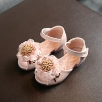 Vučene panične sandale za partikene djevojke dječje čipke kože cvjetne princeze dječje cipele za djecu,