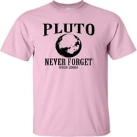 Mladi Pluton nikad ne zaboravlja - smiješna majica nauke