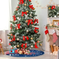 Američka stabla stabla zastava Dan nezavisnosti Xmas Božićna stabla Suktni štand za odmor za zabavu Zatvoreni na otvorenom