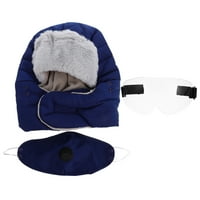 Set unise zimski skijaški šešir sa zaklopkama za uho Vjetrootporno toplo sa naočarima