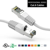 15ft mačja zaštićena Ethernet mrežom za podizanje kabela bijelo, pakovanje