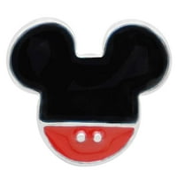 Mickey Mouse Enamel Snap nakit đumbir charm gumb odgovara prilagođenim ogrlicama, narukvice