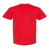 Teška pamučna majica, l, crvena