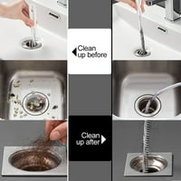 Četkica za čišćenje prelijevanja sudopera, kućni kanalizacijski hvatač za kosu