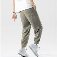 Muške dukseve modne joge hlače casual pantalone sa elastičnim strukom proljeće ljetne tanke pidžame