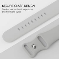 Adepoy kompatibilan sa Apple Watch Band za žene, mekani silikonske zamjenske trake za pojaseve za iwatch