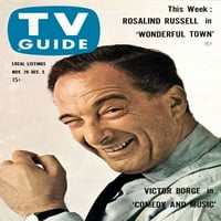 Victor Borge, TV vodič, novembar - 5. prosinca 1958. TV vodič Kupir za prikupljanje približavanja evertt