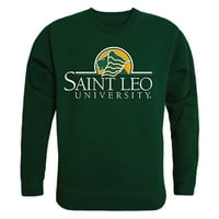 Sveučilište Sveti Leo Lions NCAA College Crewneck Dukserica - Šumska zelena, srednja