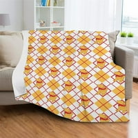 WINNIE-The-Pooh ćebad i bacač Popularni krevet Lightweight Warm za dekorativni poklon