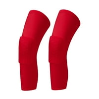 Enquiret set fudbalska opskrbljuje anti-sudar jastučići za koljena za poboljšane performanse i prevenciju ozljeda Košarka isporučuje jastučiće koljena crvene s