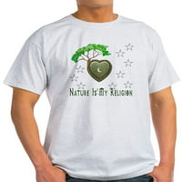 Cafepress - Priroda je moja majica za religiju - lagana majica - CP