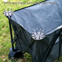 Ljetničar za piće čaša za preklopno komunalna kolica za kampiranje kolica za kampiranje