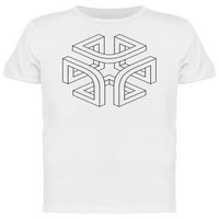 Nemoguća bijela keltska umjetnička majica Muškarci -Mage by Shutterstock, muški mali