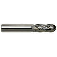 Alat 7 8 Promjer 7 8 SHANK 4-flauta regularna dužina kugličnog nosa Blue serije Carbide End Mill