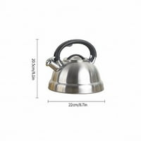 Kućni dekor od nehrđajućeg čelika kućna zvučna čajnik ravna dna zadebljano zvučno flauto kuhanje kuhalo