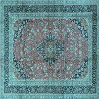 Ahgly Company Zatvoreni pravokutnik Perzijsko svijetlo Plava tradicionalna područja područja, 5 '8'