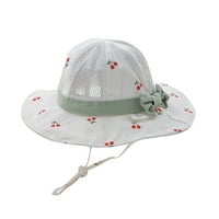 Dječji španski šešir za bebe kapu kapa za voće djevojke kašike za sunčanje za djecu za djecu za bebe
