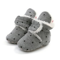 Coduop Toddler Baby Girls Boys Flat Cipele Mekane jedinice Stars Print Neklizajući unutarnji vanjski cipele