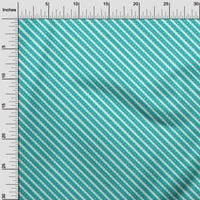 Onuone pamučni dres tirkize plave tkanine Točke za obrtni projekti Dekor tkanina Štampano dvorištem široko